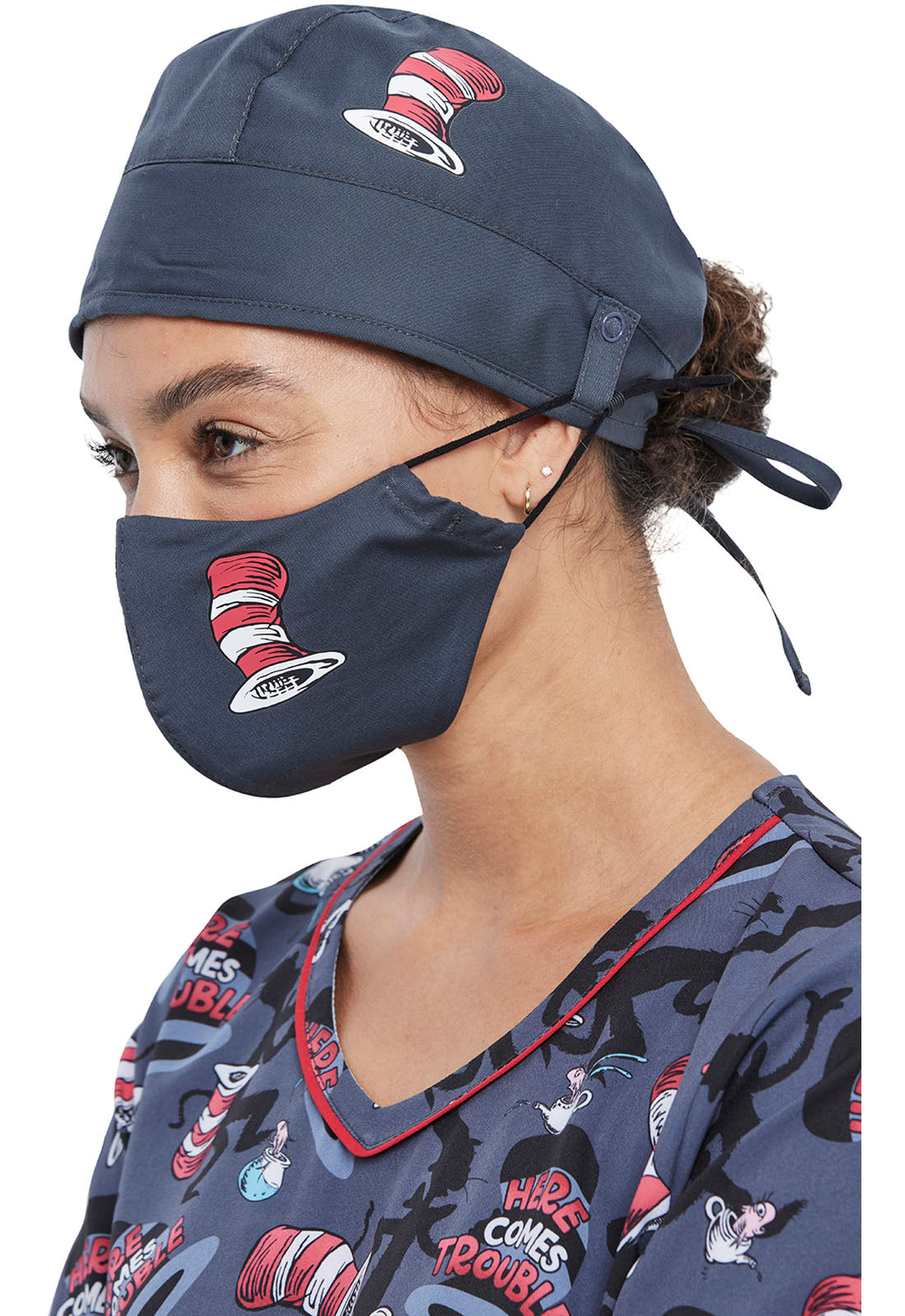 PFA Cubrebocas Cherokee Tooniforms Mod.TF560SEOB Dr. Seuss