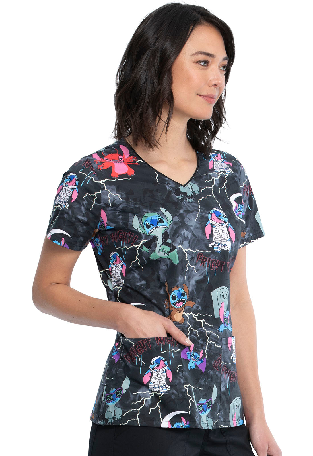 PFA Filipina Tooniforms Mujer Mod.TF614LHOOD Stitch