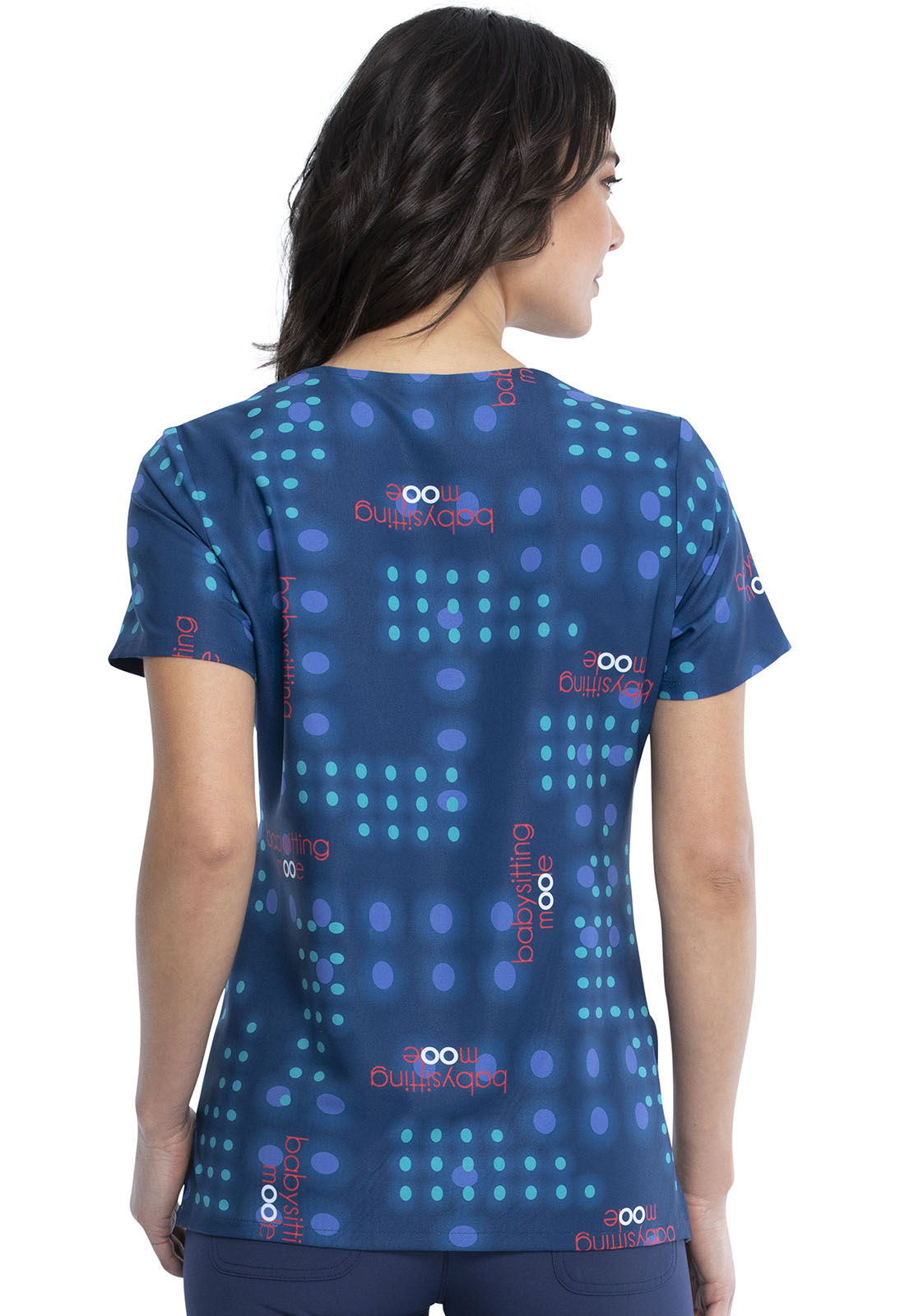 PFA Filipina Mujer Cherokee Tooniforms Mod.TF626ICTT Violeta