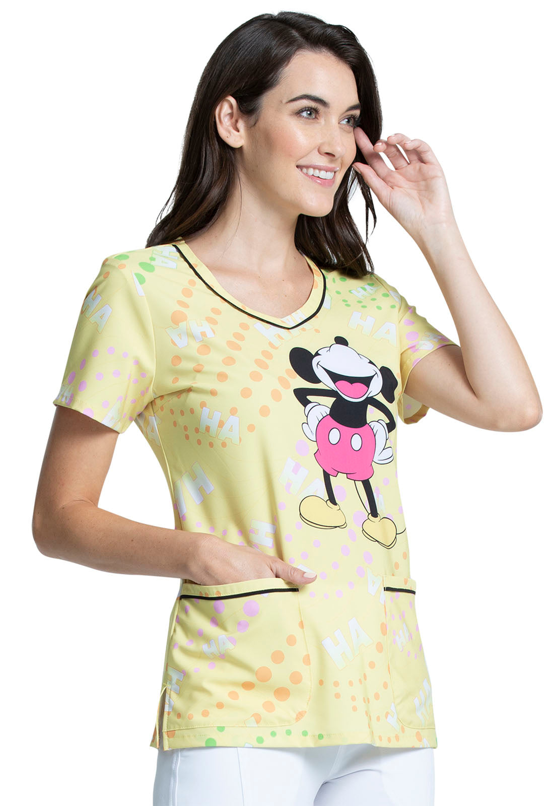 PFA Filipina Mujer Cherokee Tooniforms Mod.TF634MKHH Mickey