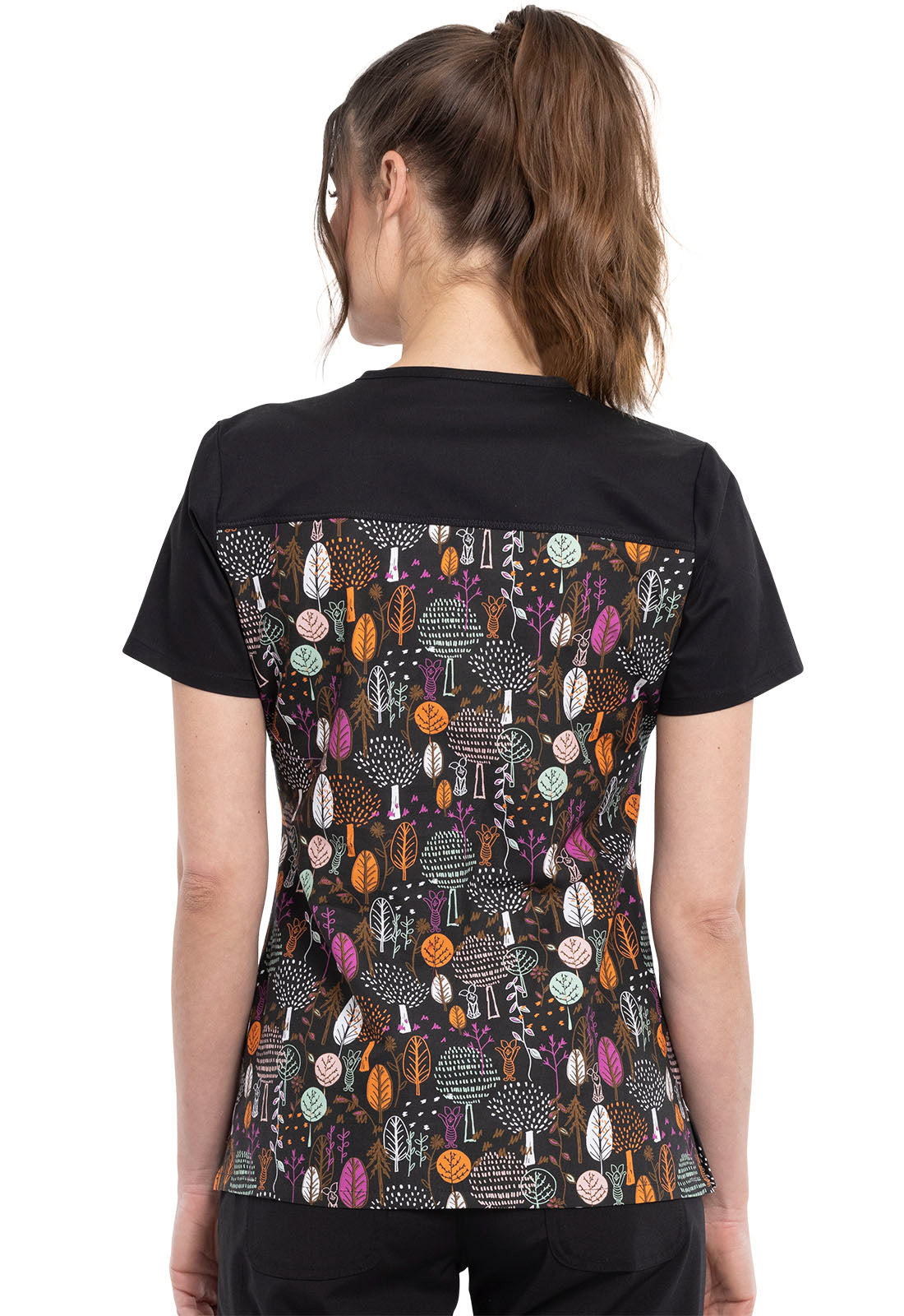 PFA Filipina Mujer Cherokee Tooniforms Mod.TF639PHSR Pooh