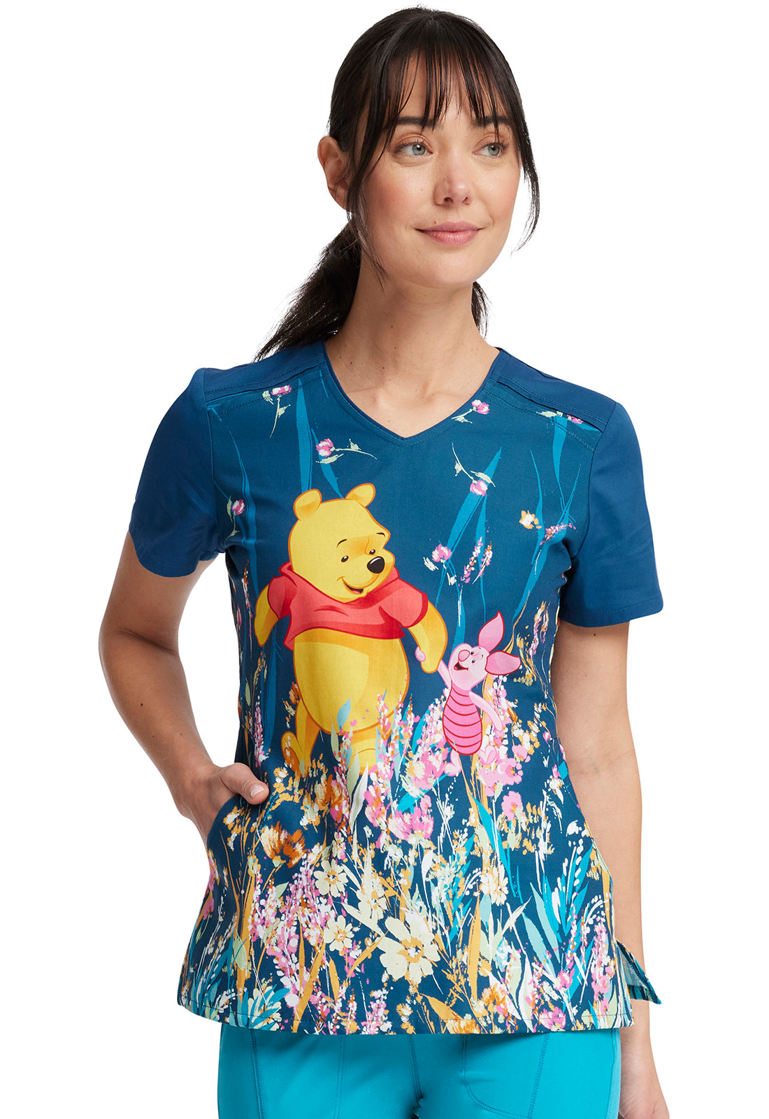 PFA Filipina Mujer Cherokee Tooniforms Mod.TF639PHWK Pooh