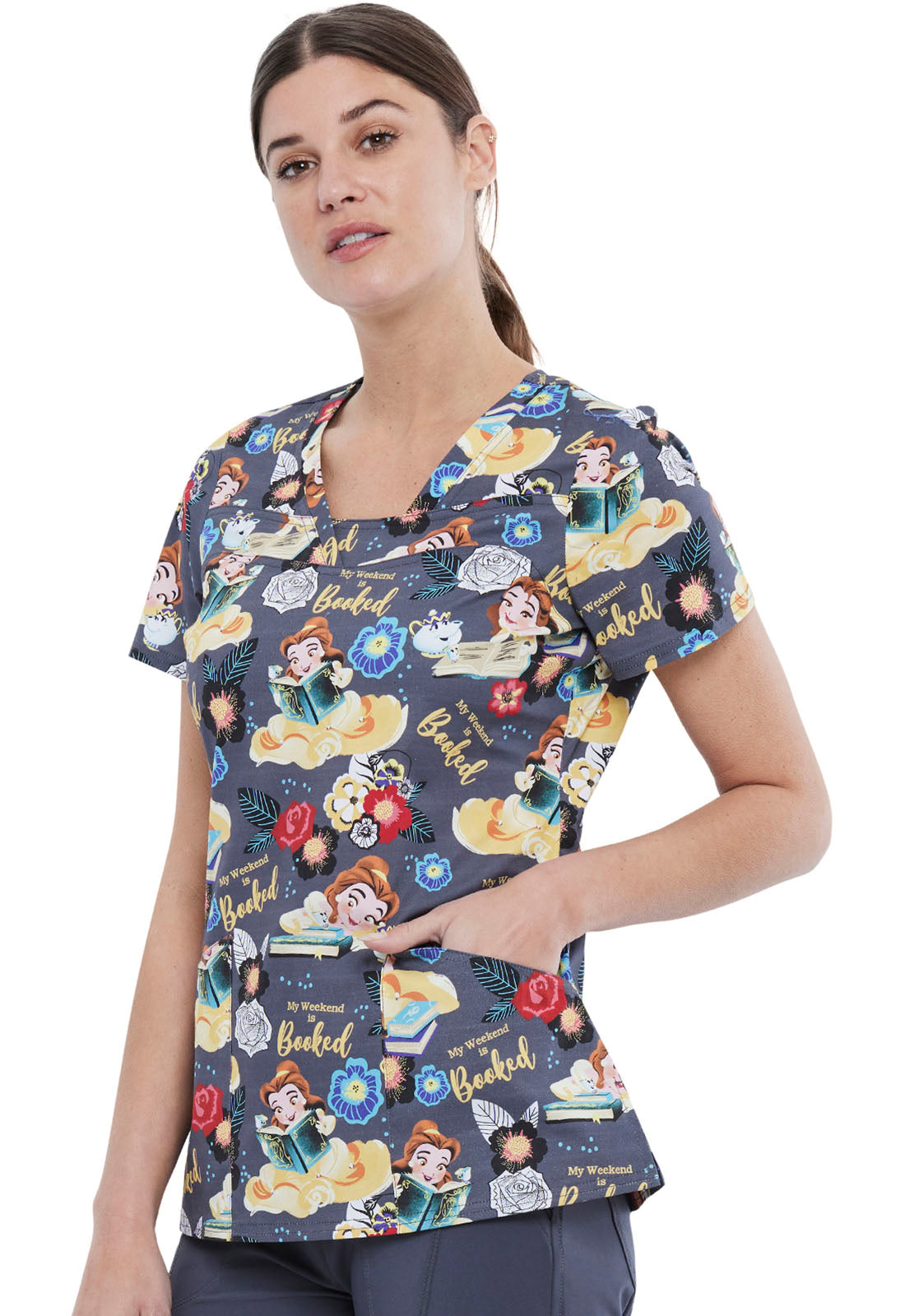 PFA Filipina Mujer Cherokee Tooniforms Mod.TF641PRWB Princesas