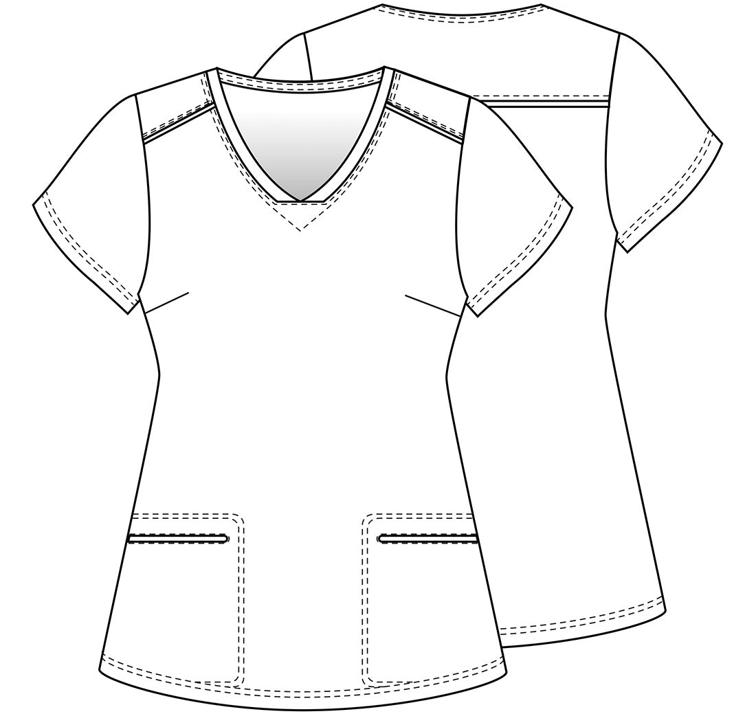 PFA Filipina Mujer Cherokee Tooniforms Mod.TF666PHOR