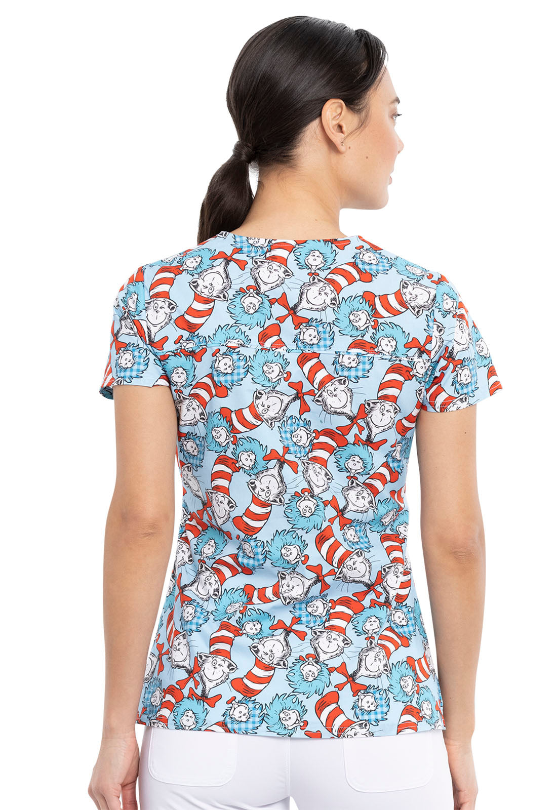 PFA Filipina Mujer Cherokee Tooniforms Mod.TF666SEHG Dr. Seuss