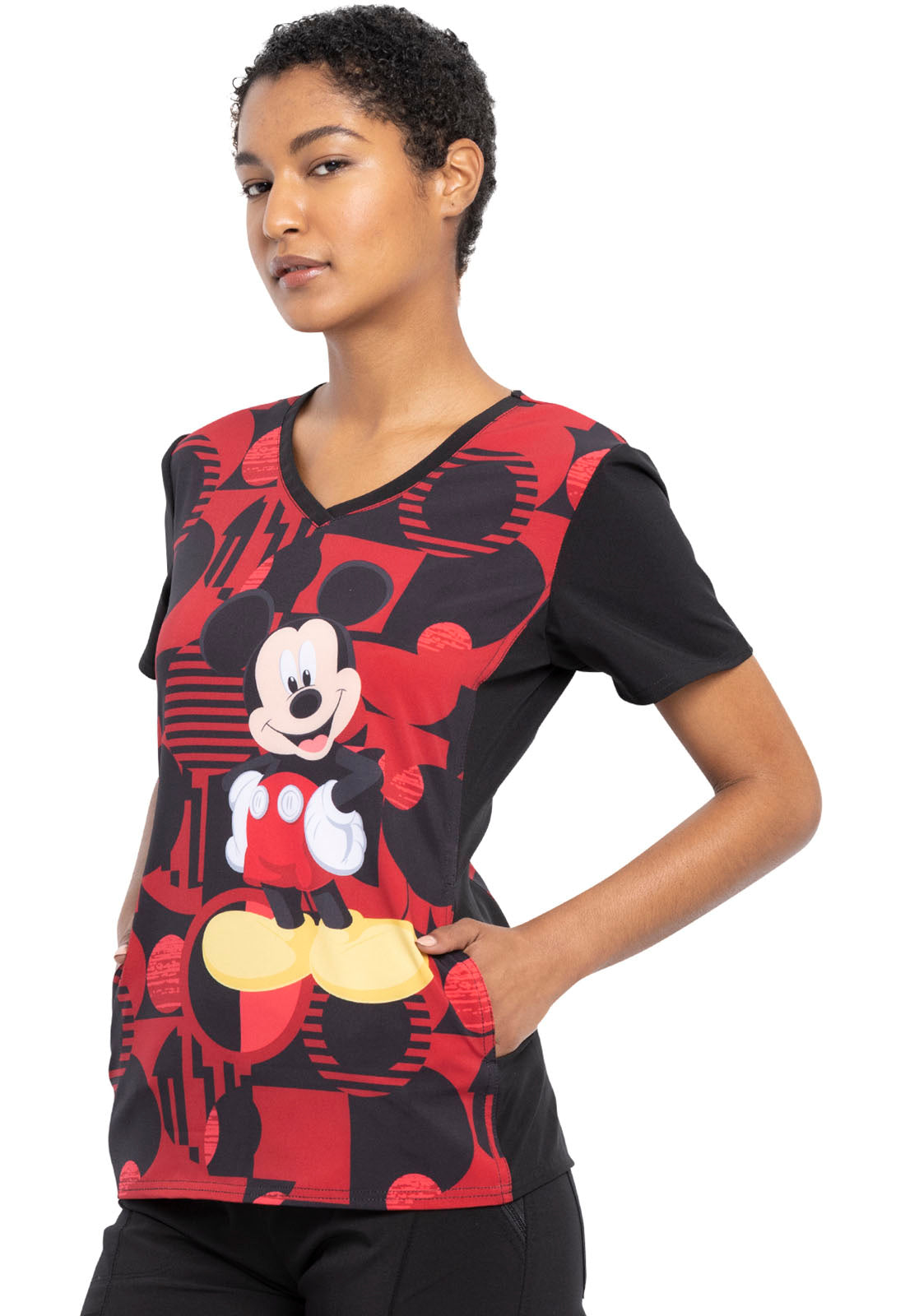 PFA Filipina Mujer Cherokee Tooniforms Mod.TF677MKYR Mickey