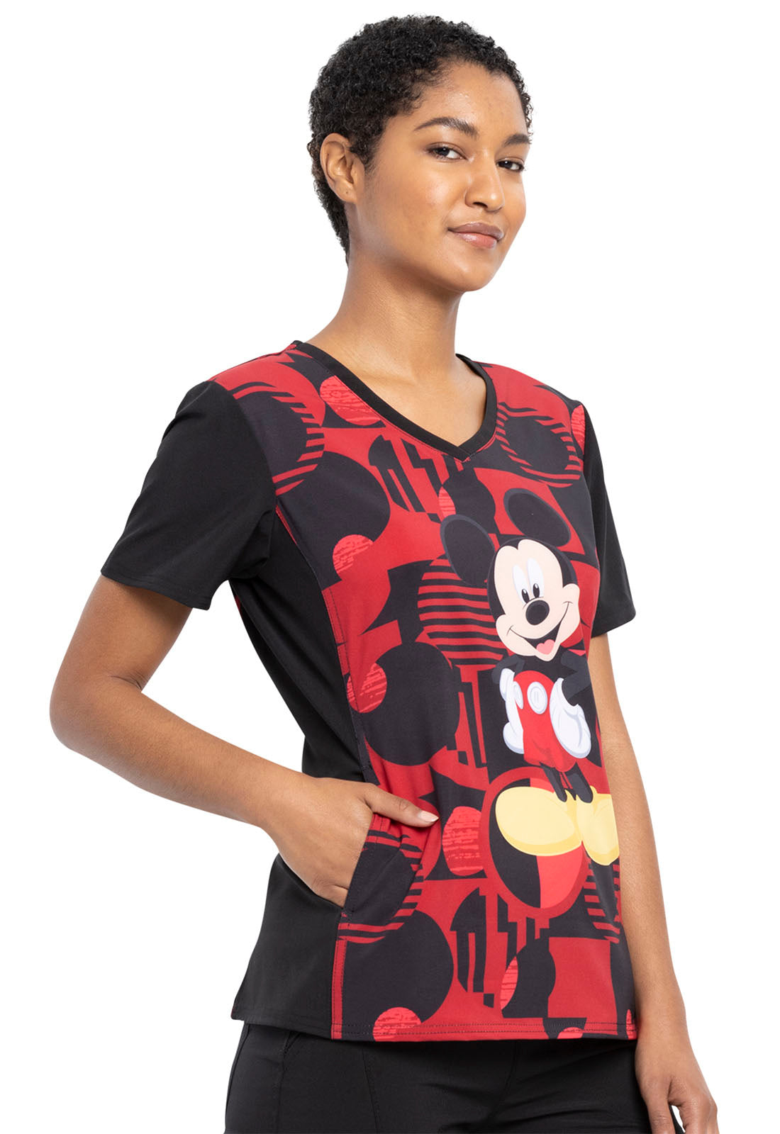 PFA Filipina Mujer Cherokee Tooniforms Mod.TF677MKYR Mickey