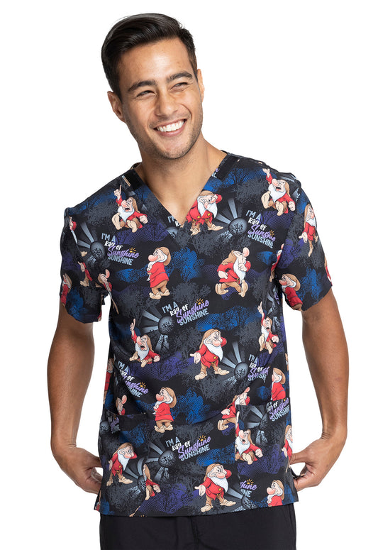 Filipina Hombre Cherokee Tooniforms Mod.TF728GURY Gruñón