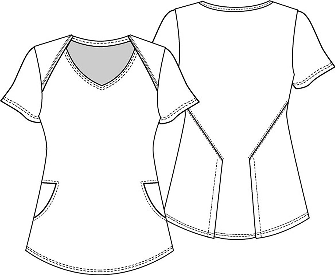 PFA Filipina Mujer Cherokee Tooniforms Mod.TF732SNNF Blanca Nieves