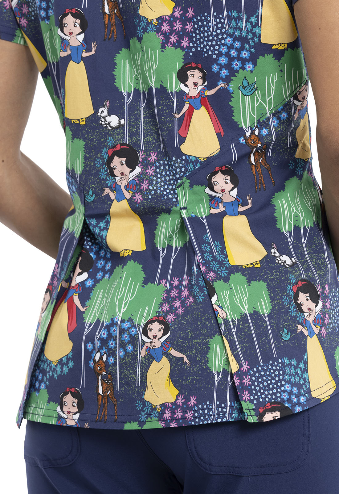 PFA Filipina Mujer Cherokee Tooniforms Mod.TF732SNNF Blanca Nieves