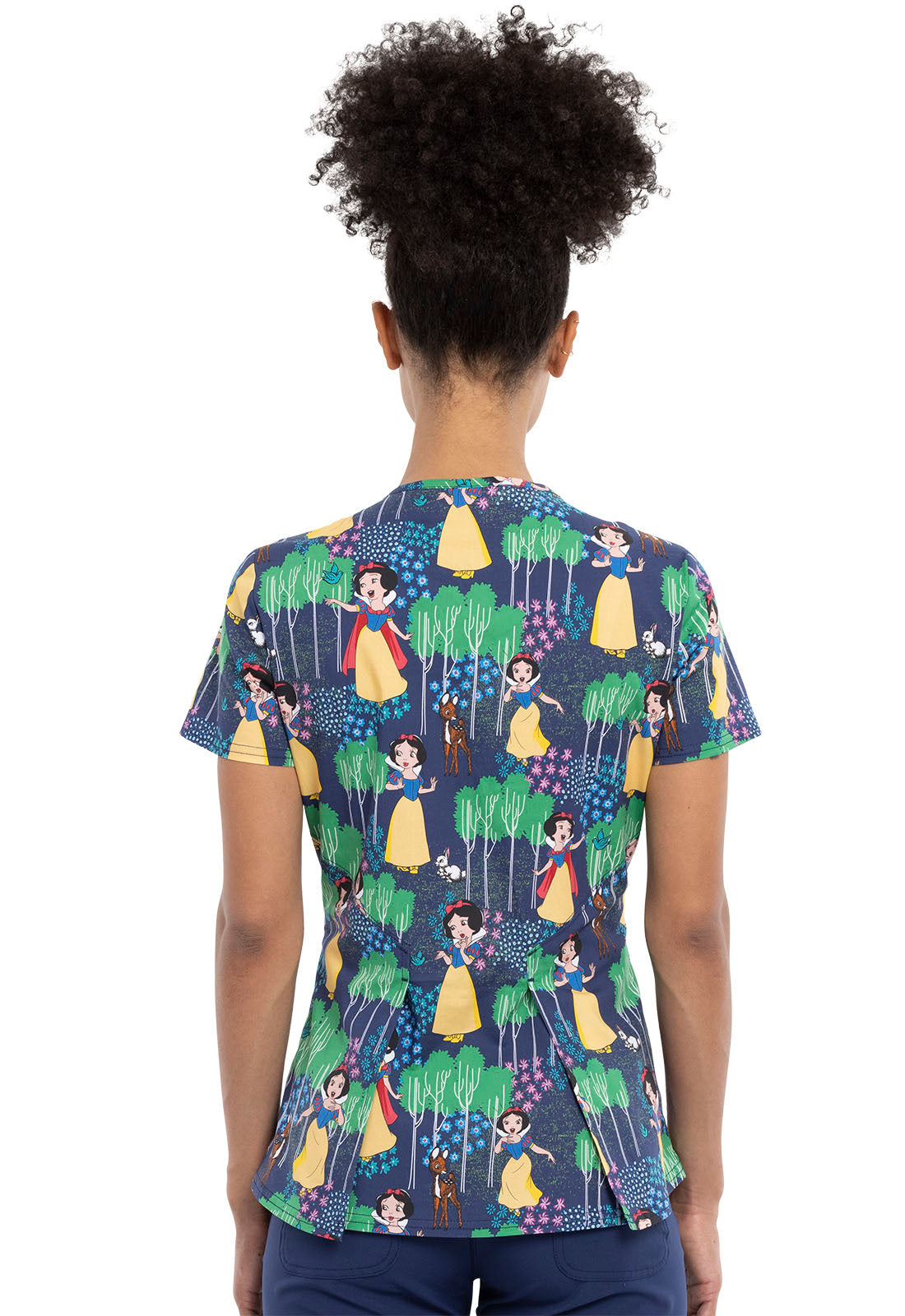 PFA Filipina Mujer Cherokee Tooniforms Mod.TF732SNNF Blanca Nieves