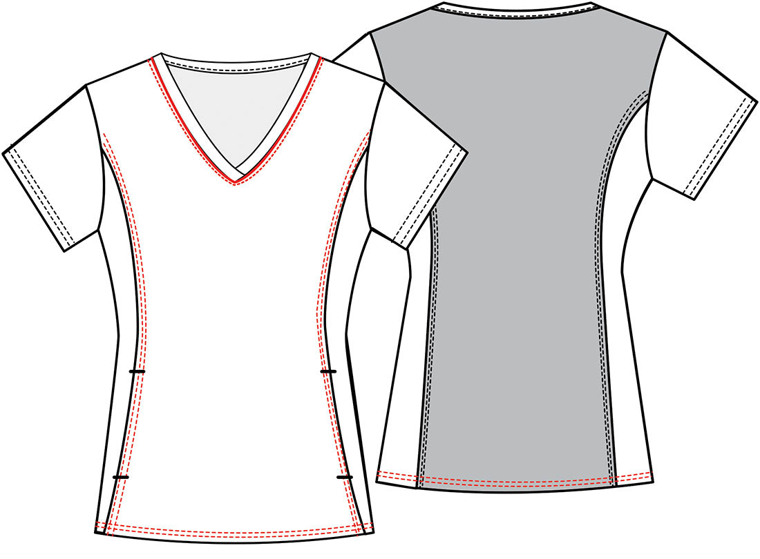 NAVIDAD PFA Filipina Mujer Cherokee Tooniforms Mod.TF743SEIM Grinch