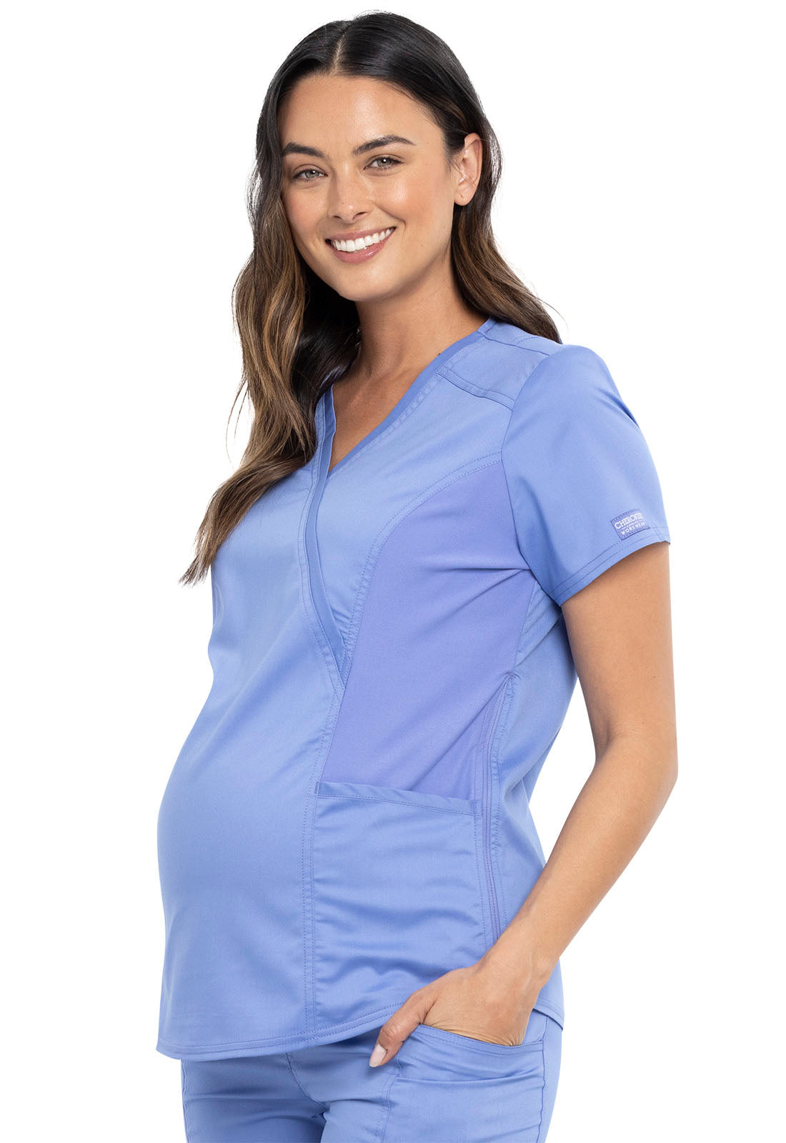 Conj. Mujer Cherokee Revol. Maternidad Mod.WW688/WW155 Ciel