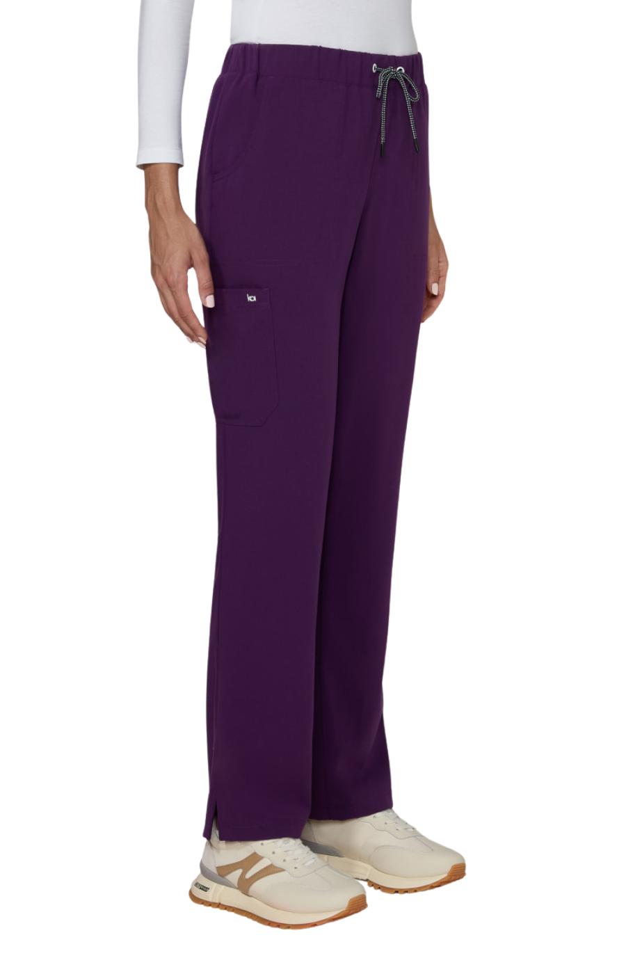 FALL25 Pantalón Mujer Koi Next Gen Mod. Everyday Hero Eggplant