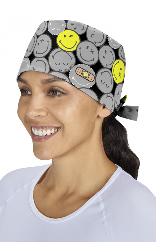 FALL25 Gorro Unisex Koi X Smiley World Mod. Skull Smiling All Around