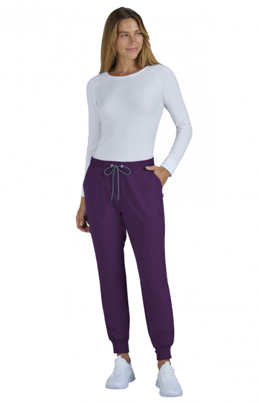 FALL25 Pantalón Mujer Koi Next Gen Mod. Good Vibe Eggplant