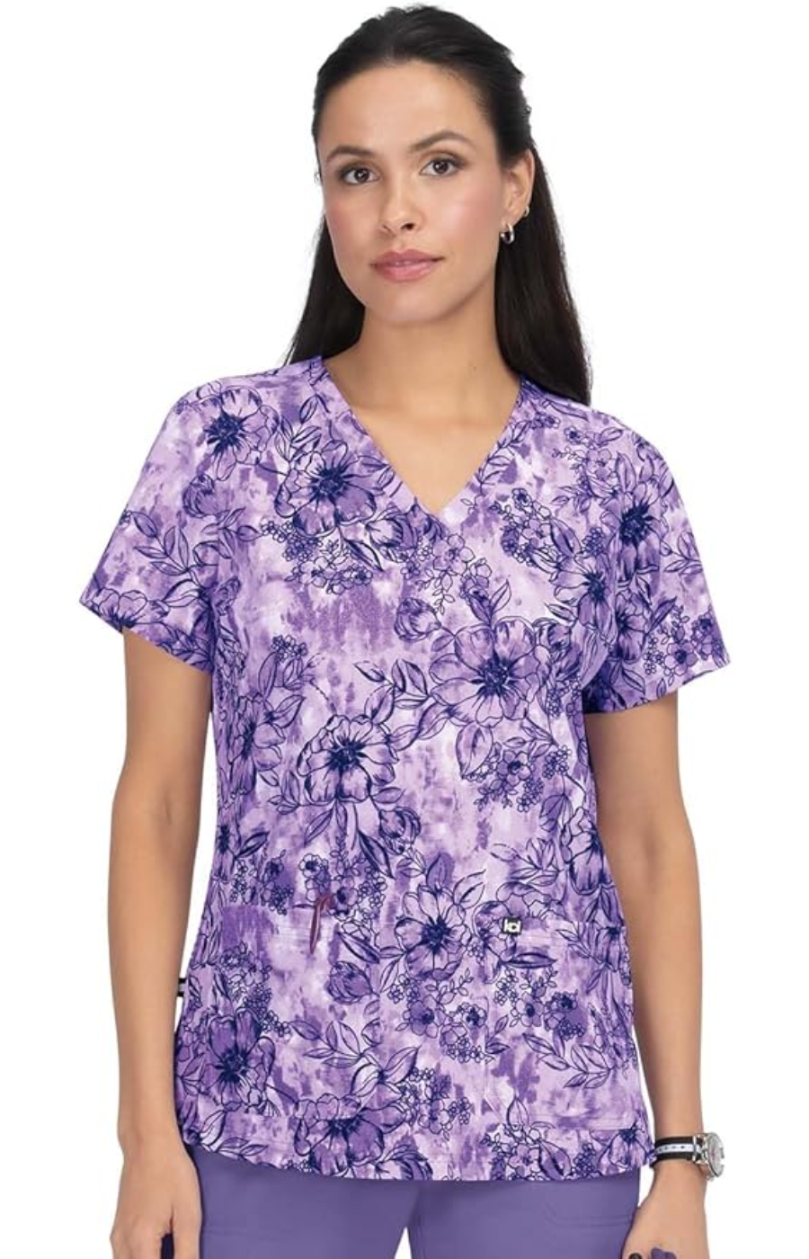 Filipina Mujer Koi Next Gen Mod. Early Energy Watercolor Botanical Wisteria