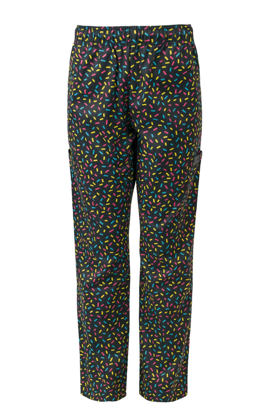Pantalón Unisex Chef Code Con Jareta y 5 Bolsas Sprinkle Confetti