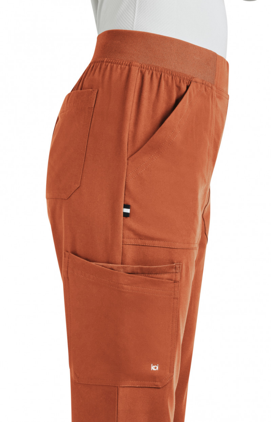 FALL25 Pantalón Mujer Koi Next Gen Mod. Jump Start Burnt Umber