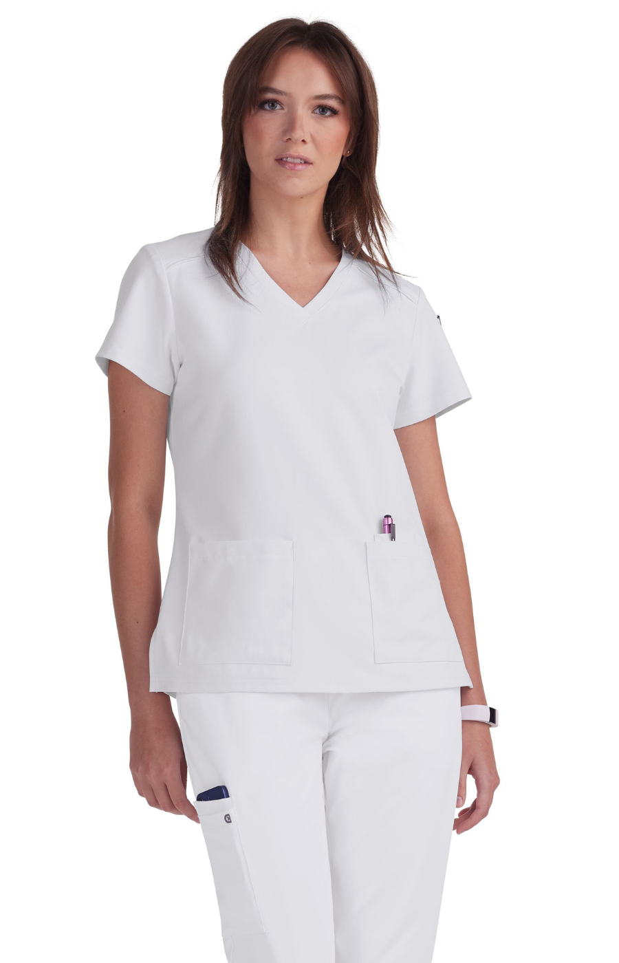 Conj. Mujer Koi Cureology Mod. Cardi/Atria White