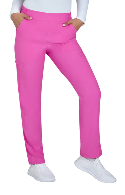 FALL25 Pantalón Koi Lite Mujer Mod. Chessa Hibiscus Pink