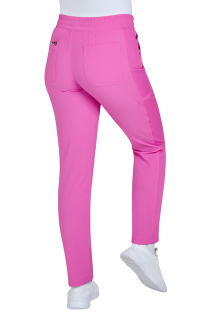 FALL25 Pantalón Koi Lite Mujer Mod. Chessa Hibiscus Pink