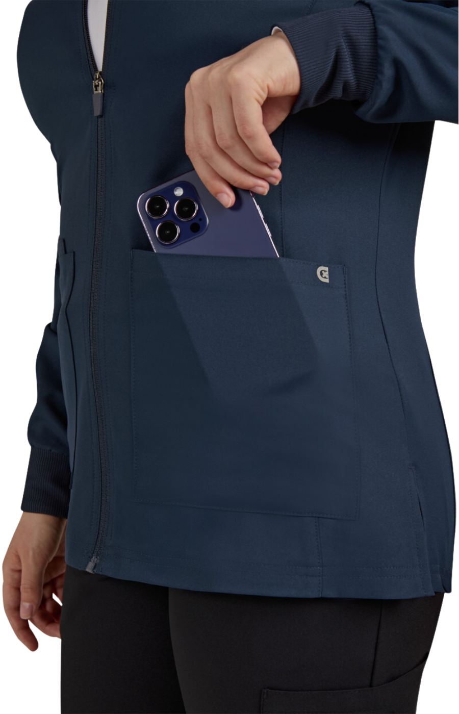 Cubrepolvos Koi Cureology Mujer Mod. Geneses Navy