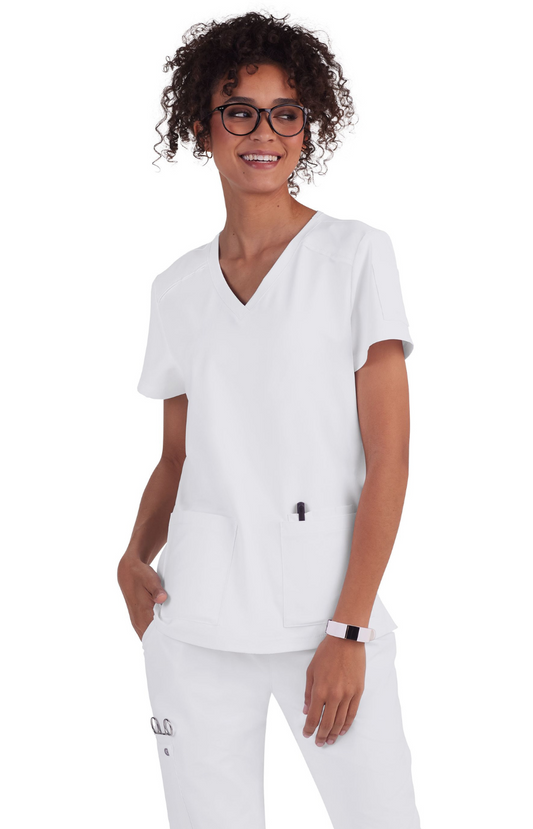 Conj. Mujer Koi Cureology Mod. Cardi/Atria White