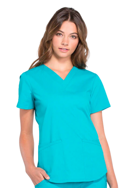 Conj. Mujer Cherokee Professionals Mod. WW665 / WW160 Teal