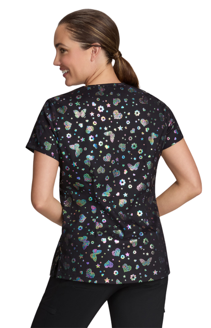 FALL25 Filipina Mujer Koi Lite Mod. Velora Iridescent Light Bright Black