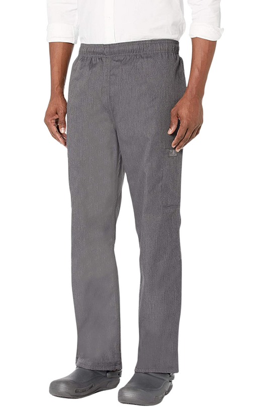 Pantalón Unisex Chef Code Con Jareta y 5 Bolsas Charcoal Grey