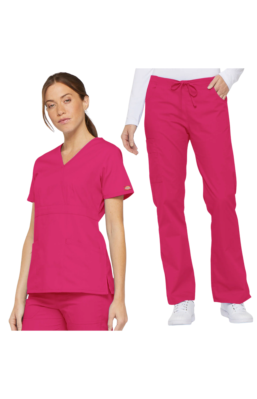 OUT Conj. Mujer Dickies EDS Signature Mod.86806/86206 Hot Pink