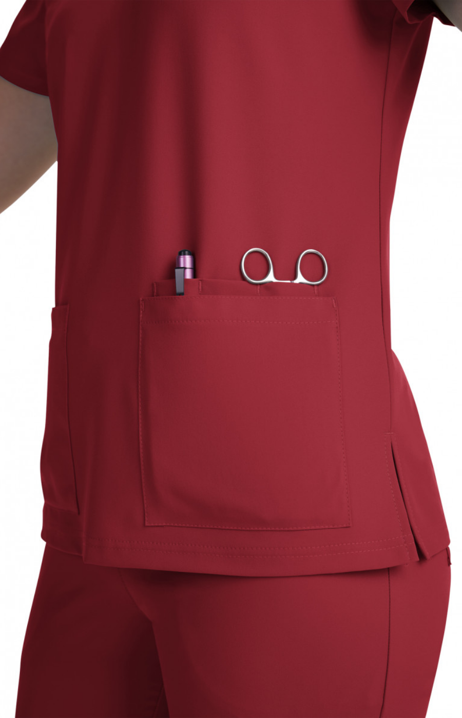 FALL25 Conj. Mujer Koi Cureology Mod. Cardi/Atria Ruby