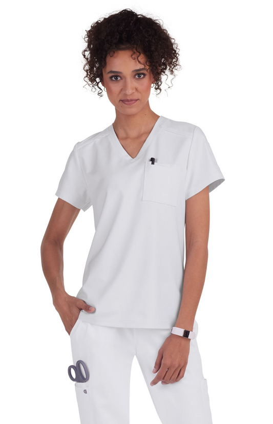 Conj. Mujer Koi Cureology Mod. Aura/Pulse White JOGGER