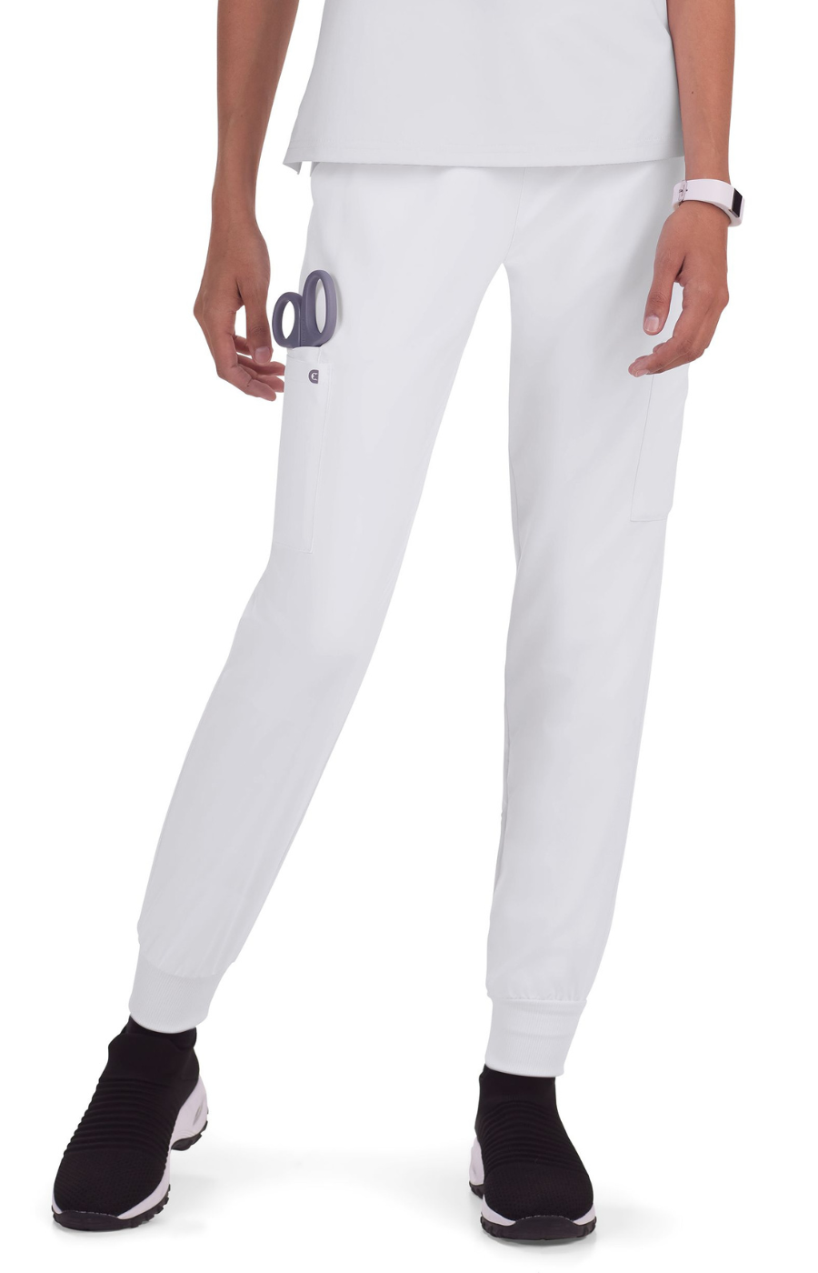 Conj. Mujer Koi Cureology Mod. Aura/Pulse White JOGGER