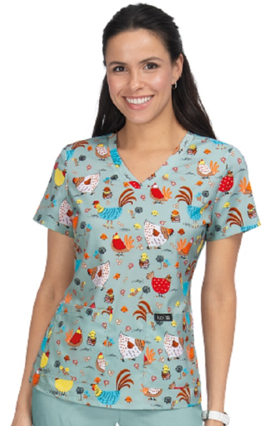 Filipina Mujer Koi Basics Estampada Mod. Leslie Chicks With Glasses