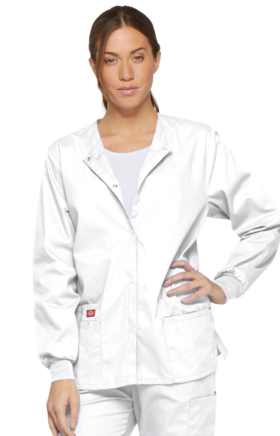 Cubrepolvos Dickies EDS Signature Mujer Mod.86306 White