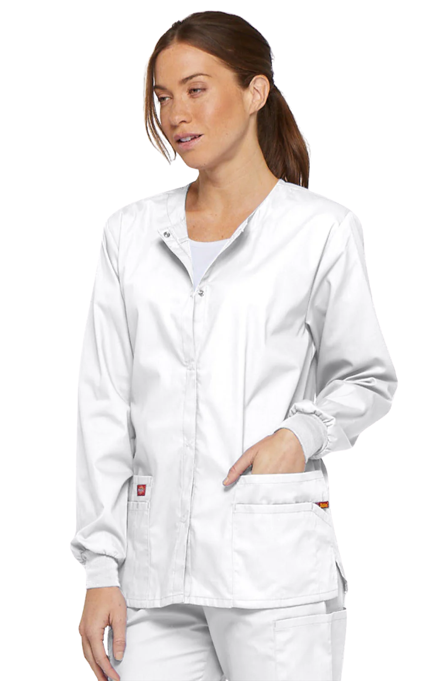 Cubrepolvos Dickies EDS Signature Mujer Mod.86306 White