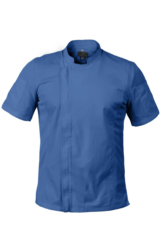 Filipina Unisex Chef Code Mod. Cool Breeze Manga Corta Zipper Royal