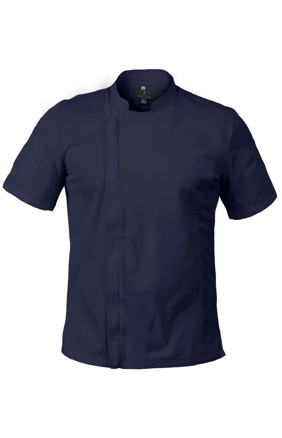 Filipina Unisex Chef Code Mod. Cool Breeze Manga Corta Zipper Navy