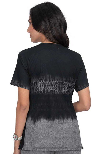 Filipina Mujer Koi Basics Mod. Cali Tie Dye Black Heather Grey