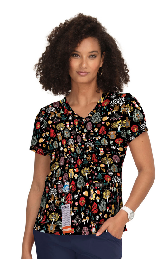 Filipina Mujer Koi Basics Estampada Mod. Leslie Woodland Creatures