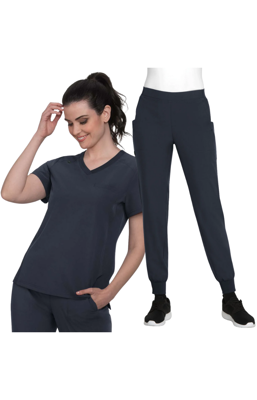 Conj. Mujer Planet Koi Mod. Renew / Cherish Charcoal JOGGER