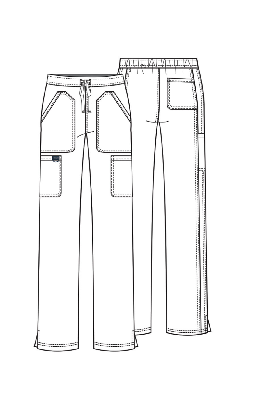 Pantalón Mujer Cherokee Revolution Mod. WW120 Pewter