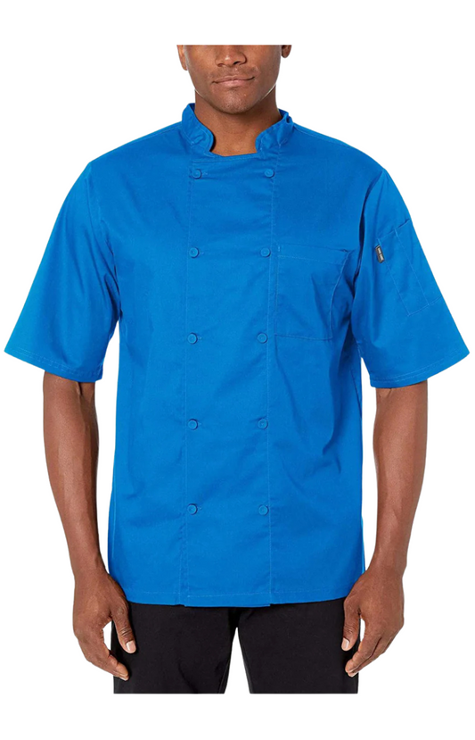 Filipina Unisex Chef Code Mod. Cool Breeze Espalda Ventilada Royal