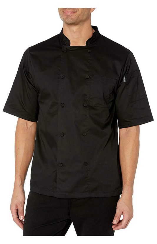Filipina Unisex Chef Code Mod. Cool Breeze Espalda Ventilada Black