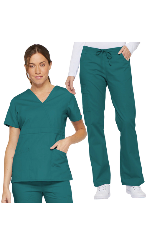 OUT Conj. Mujer Dickies EDS Signature Mod.86806/86206 Teal