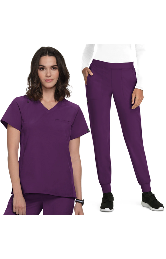 Conj. Mujer Planet Koi Mod. Renew / Cherish Eggplant JOGGER