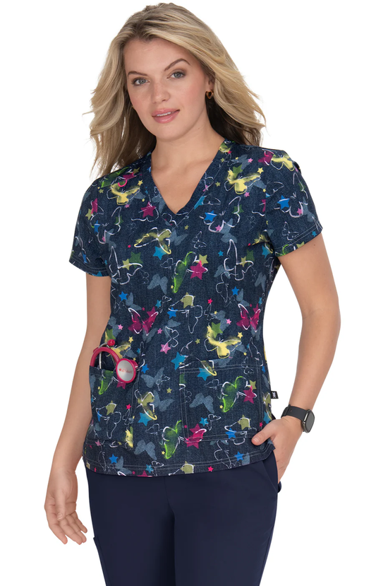 Filipina Mujer Koi French Bull Estampada Mod. Lulu Dream Butterfly