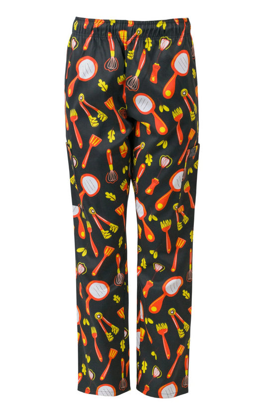 Pantalón Unisex Chef Code Con Jareta y 5 Bolsas Whisky Business